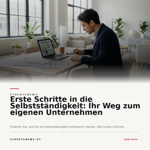 Share-Card fuer Erste Schritte in die Selbstständigkeit: Ihr Weg zum eigenen Unternehmen