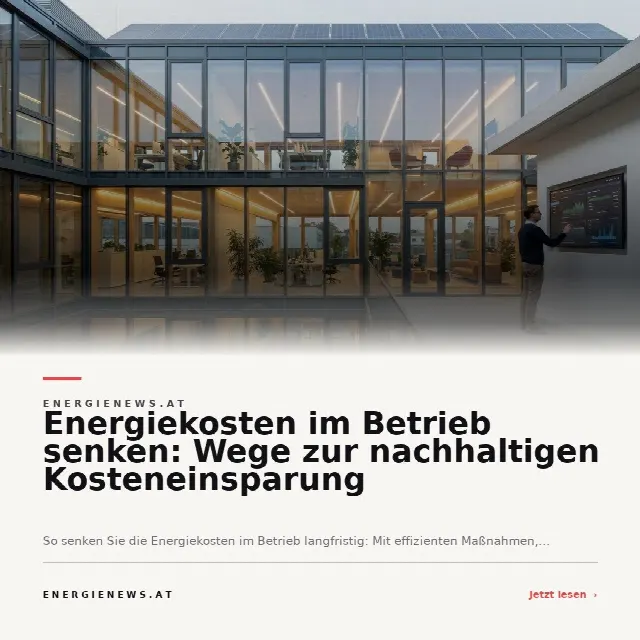 Share-Card fuer Energiekosten im Betrieb senken: Wege zur nachhaltigen Kosteneinsparung