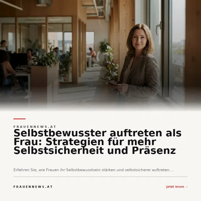 Share-Card fuer Selbstbewusster auftreten als Frau: Strategien für mehr Selbstsicherheit und Präsenz