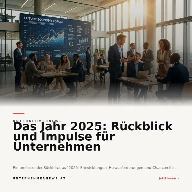 Share-Card fuer Das Jahr 2025: Rückblick und Impulse für Unternehmen