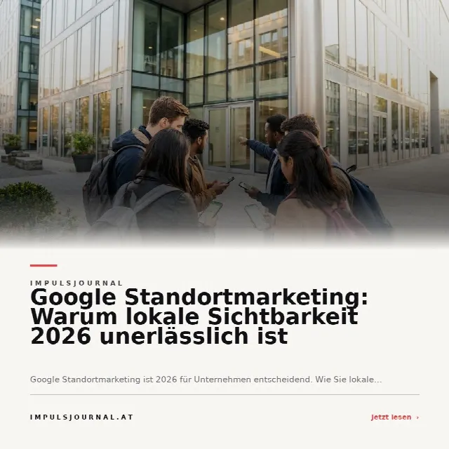 Share-Card fuer Google Standortmarketing: Warum lokale Sichtbarkeit 2026 unerlässlich ist