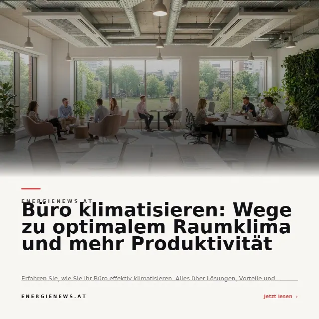 Share-Card fuer Büro klimatisieren: Wege zu optimalem Raumklima und mehr Produktivität