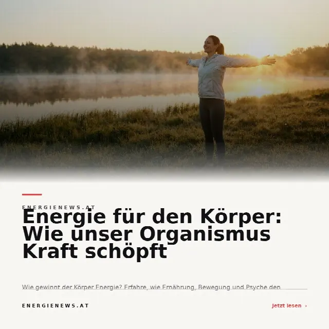 Share-Card fuer Energie für den Körper: Wie unser Organismus Kraft schöpft