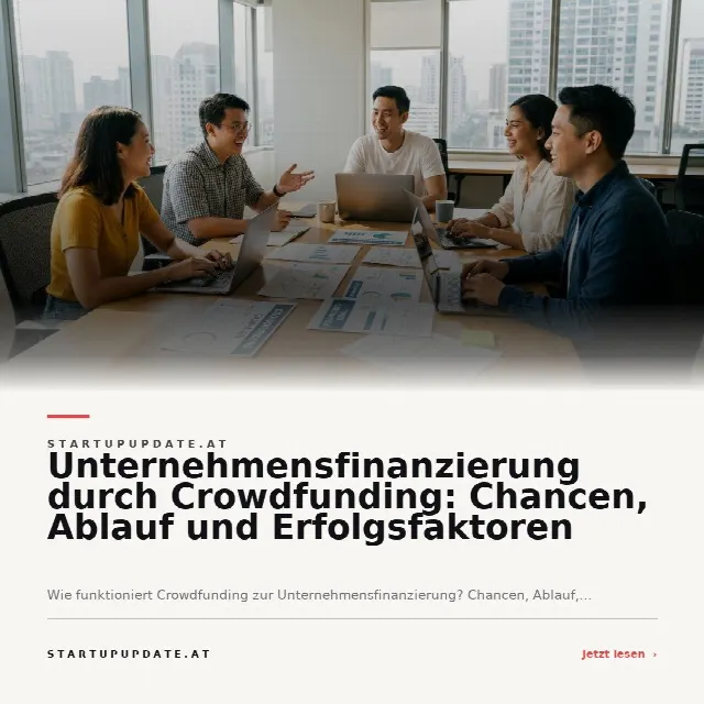 Share-Card fuer Unternehmensfinanzierung durch Crowdfunding: Chancen, Ablauf und Erfolgsfaktoren