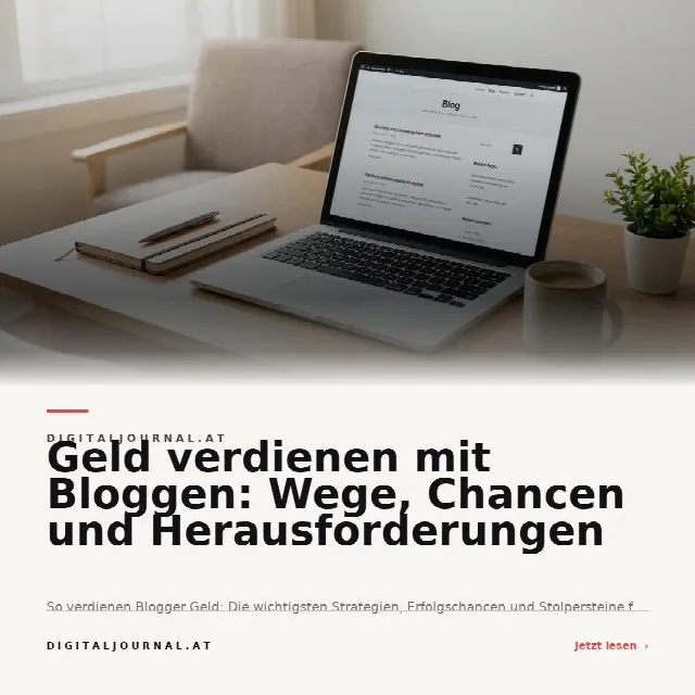Share-Card fuer Geld verdienen mit Bloggen: Wege, Chancen und Herausforderungen