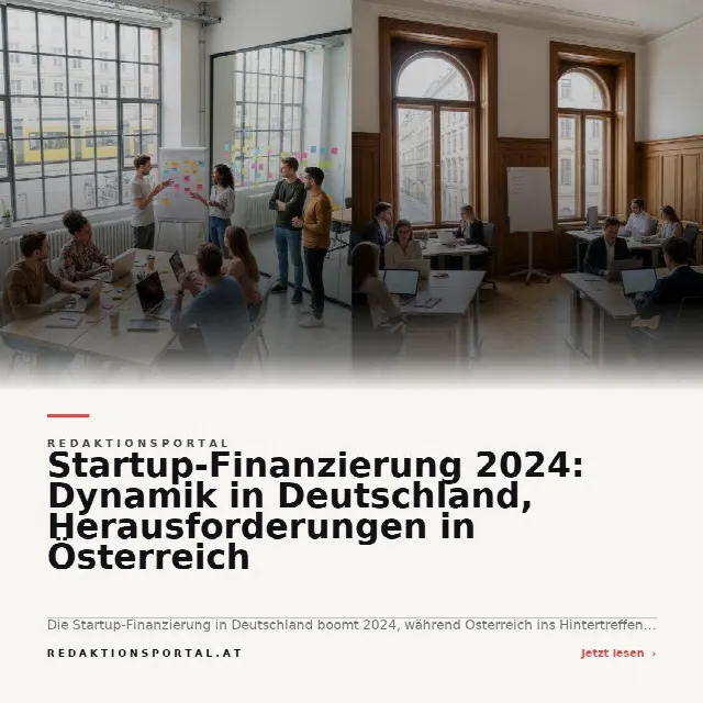 Share-Card fuer Startup-Finanzierung 2024: Dynamik in Deutschland, Herausforderungen in Österreich
