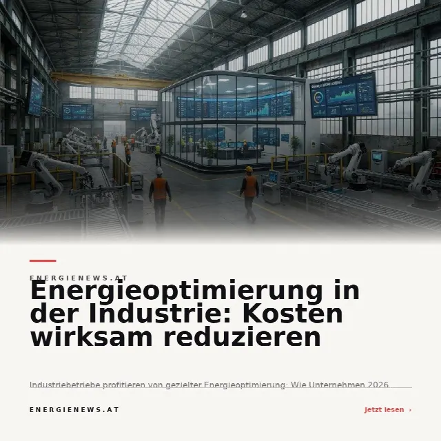 Share-Card fuer Energieoptimierung in der Industrie: Kosten wirksam reduzieren