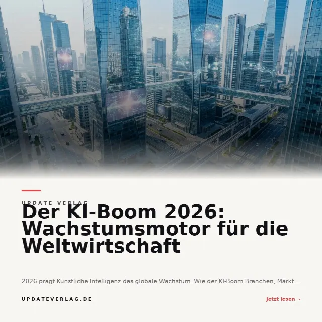 Share-Card fuer Der KI-Boom 2026: Wachstumsmotor für die Weltwirtschaft