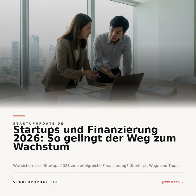 Share-Card fuer Startups und Finanzierung 2026: So gelingt der Weg zum Wachstum