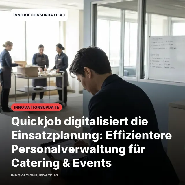Share-Card fuer Quickjob digitalisiert die Einsatzplanung: Effizientere Personalverwaltung für Catering & Events