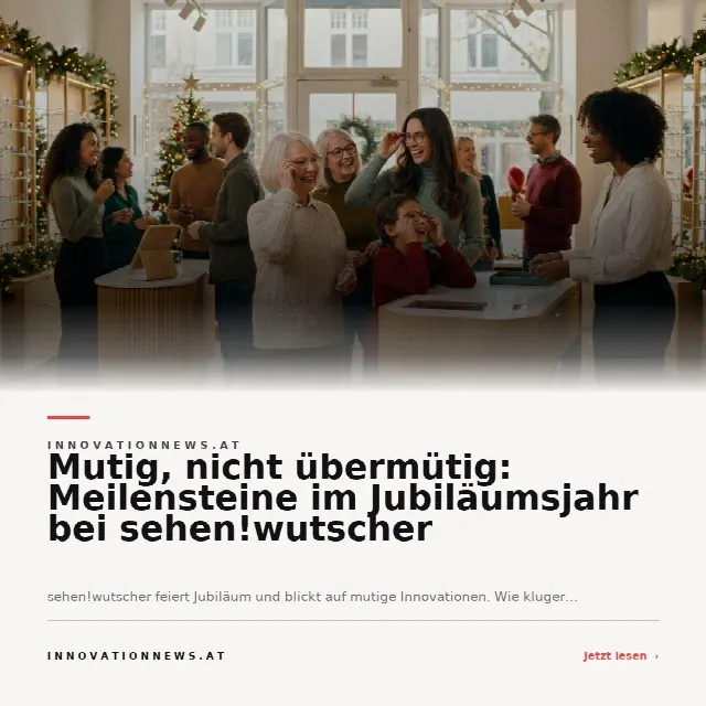 Share-Card fuer Mutig, nicht übermütig: Meilensteine im Jubiläumsjahr bei sehen!wutscher
