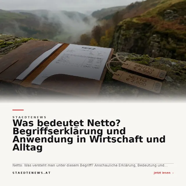 Share-Card fuer Netto erklärt: Begriff, Unterschiede zu Brutto und Bedeutung im österreichischen Alltag